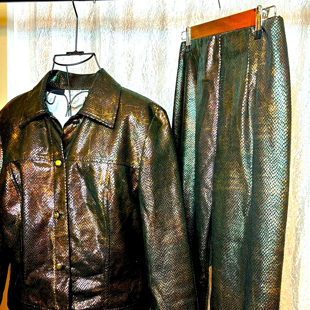 ELL JAY vintage pantsuit Sz 5/6